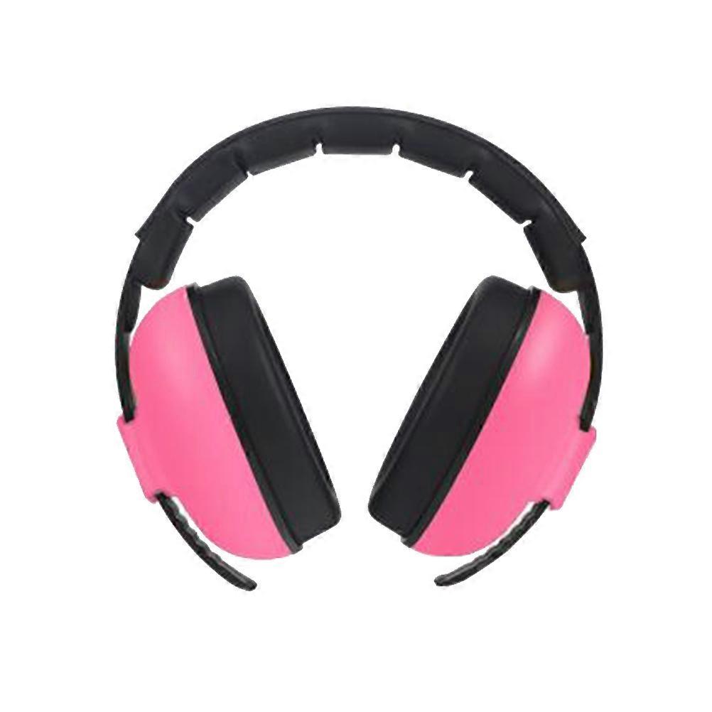Earmuff Infant Hearing Protector Rosy Noise Reduction Cup Shape For Large-Scale Activities 1Pcs