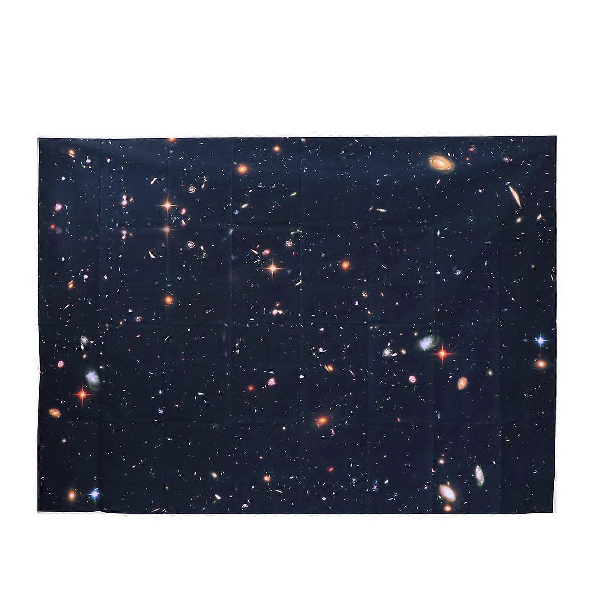 Universe Backdrop Photography Galaxy Stars Background Cloth Vinyl Rectangle Shadow Removal For Costume Shooting 1Set