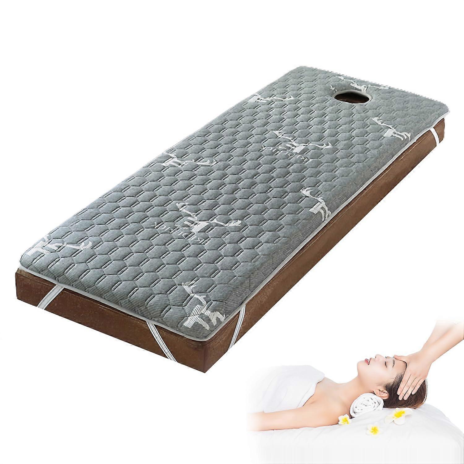 NonSlip Memory Foam Mattress Topper for Massage Table, 5 cm, S 60x180cm