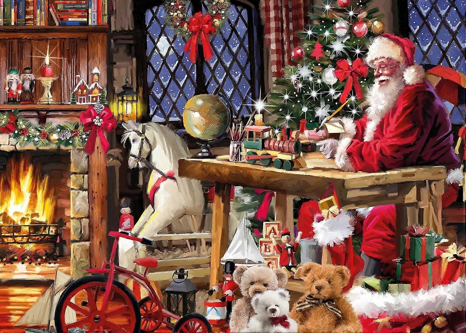 Otter House Santa's Workshop Jigsaw Puzzle (1000 Pieces)