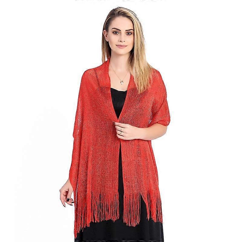 Shawls and Wraps for Evening Dresses, Womens Shawls and Wraps, Dressy Shawls and Wraps for Evening Wear, size is 50*200cm (Including tassels)