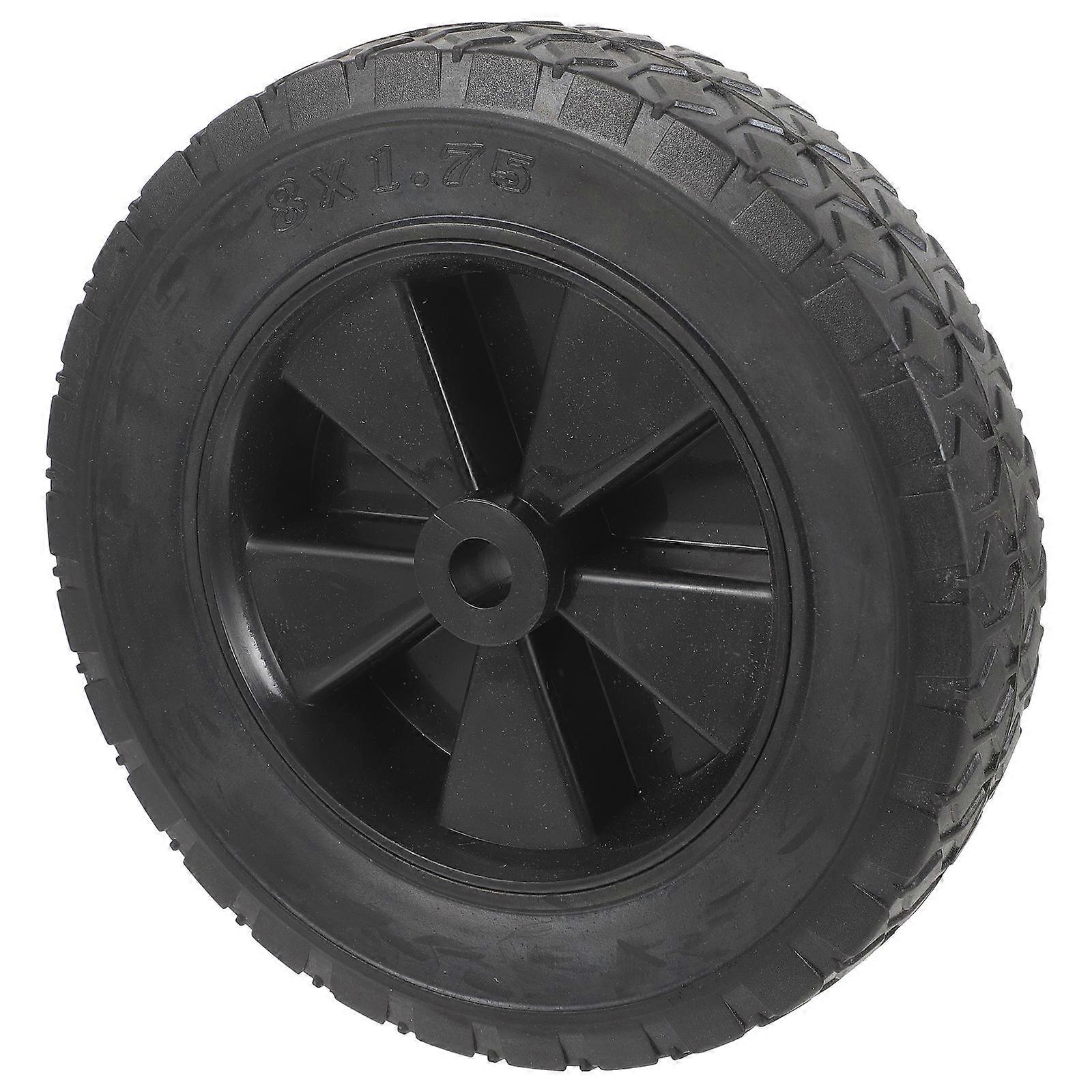 Heavy Duty Cart Wheels Non Slip Diamond Pattern Practical Design Homeowners 1Pack