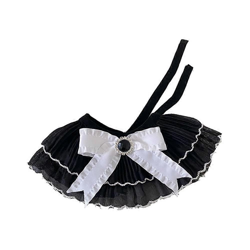 Pet Scarf Lace Collar Bow Tie for Cats and Dogs, Adjustable Size, Cute Saliva Cloth in Variety of Colors