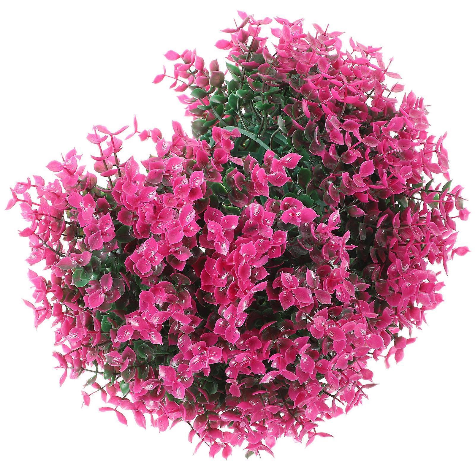 Faux Topiary Ball Plants Decoration Artificial Plant Topiary Ball Outdoor Garden Patio Hanging Decor