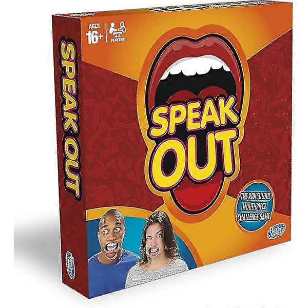 Speakoutgame Sjovt Tricky Teeth Legetøj Talt sprog Challenge Game Speak Out Tænder Tricky Game Rekvisitter