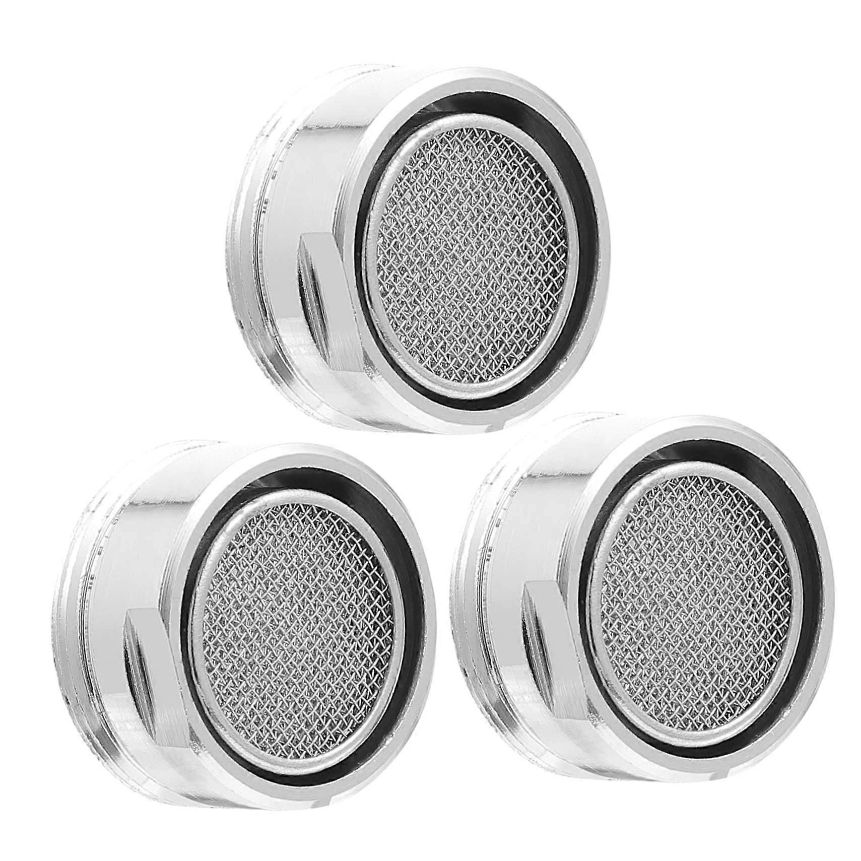 3Piece Kitchen Sink Tap Aerator Set, Replacement Accessories, Faucet Filter with Activated Carbon for Enhanced Water Quality and Filtration.