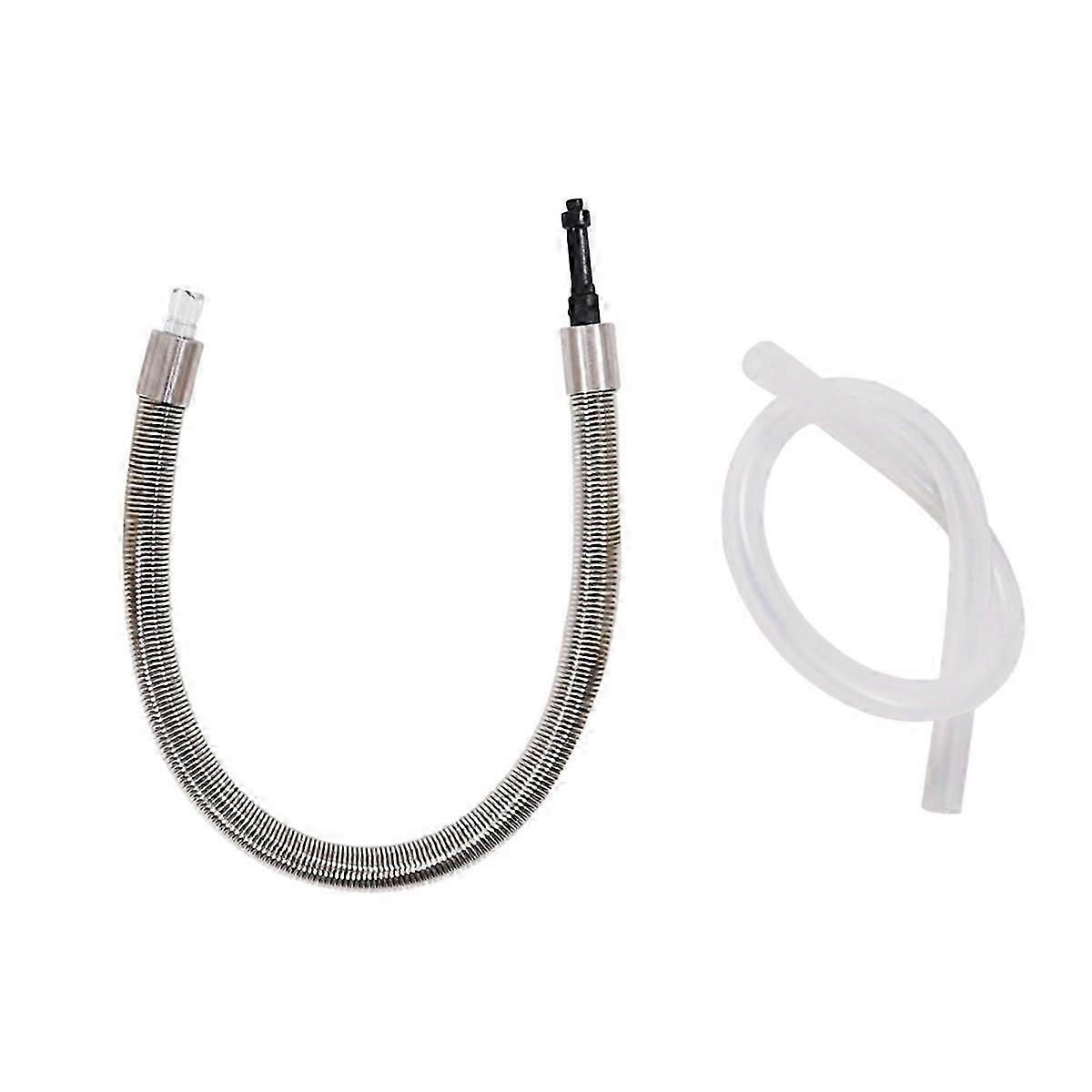 Stainless Steel Milk Pipe Casing with HP1 Adapter for Jura Coffee Machine Models:WE8, ENA 8, Micro-9