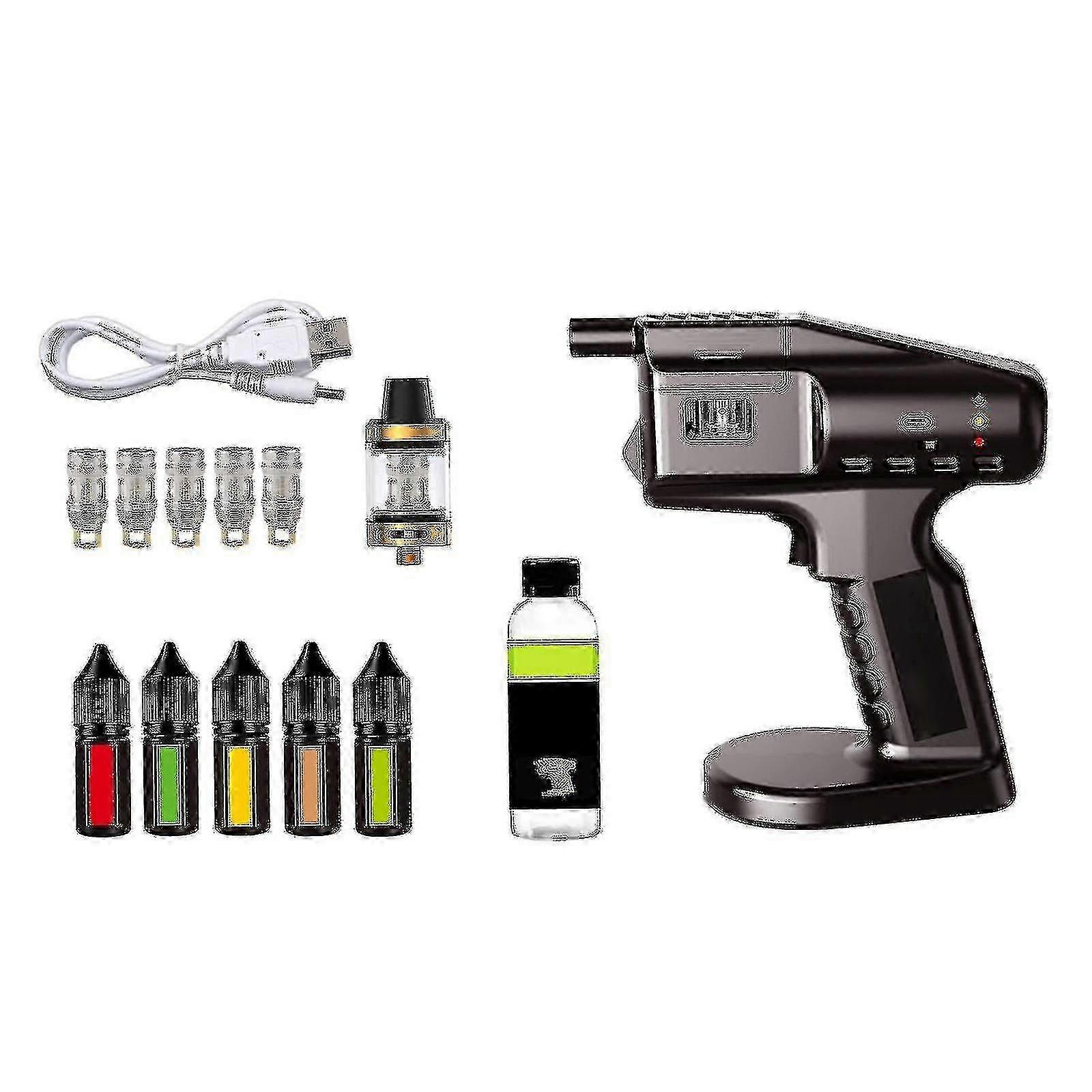 2025 Handheld Cocktail Bubble Maker Infuser Machine With Accessories For-dwdz