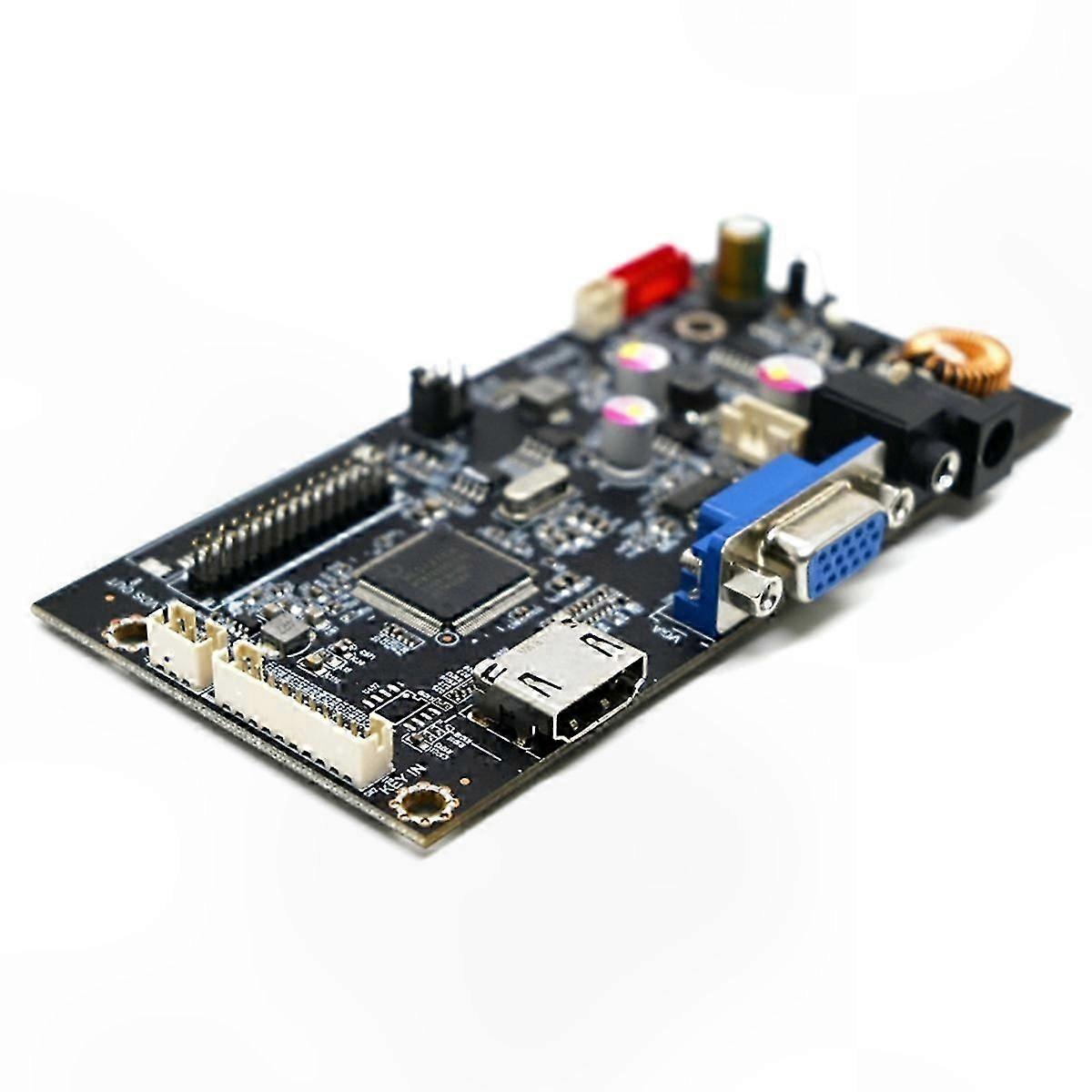 LCD Driver Board with Wide Temp Range and VGA Input Compatibility