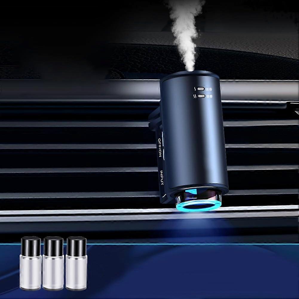 Wearresistant Car Air Freshener Electric Diffuser Aroma Car Humidifier (Blue)