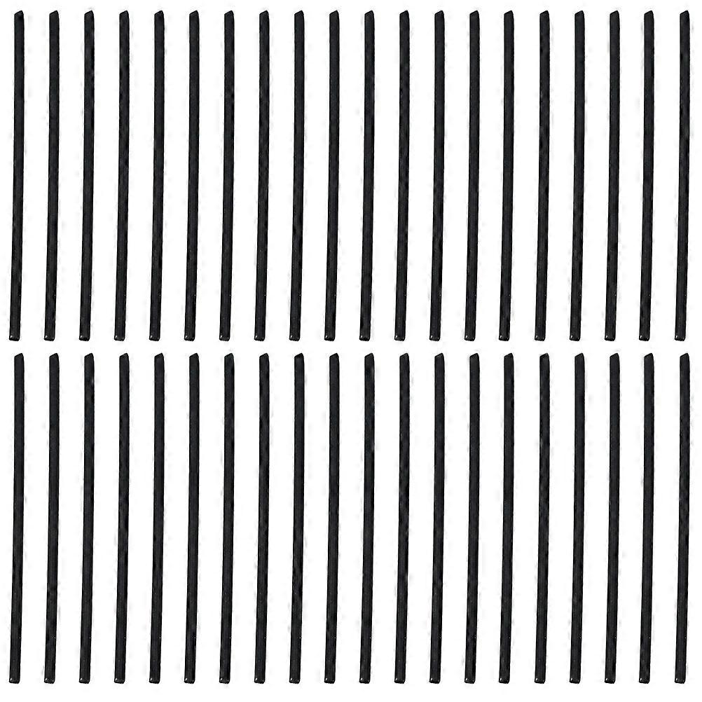 200Pcs Guitar Fretboard Side Dots For And Musical Instrument Maintenance In Black Round Design Made Of ABS