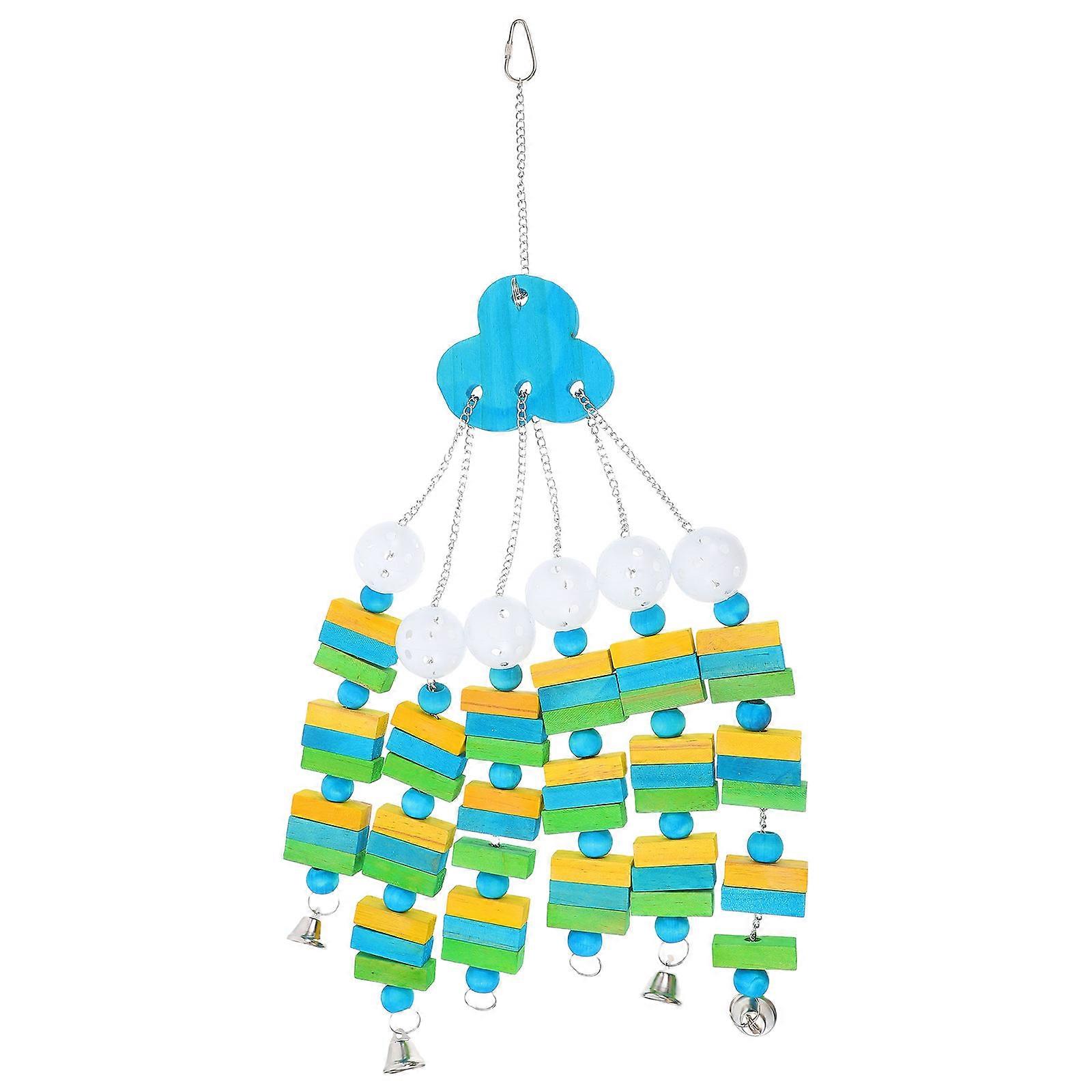 Parrot Hanging Chewing Toy For Birds Interactive Cage Accessories Multi Chewing 1Pack