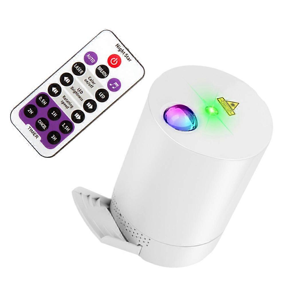 Indoor Projection Light With Projection Effect Designed For Home Decoration With USB Remote Control Function 1Pc