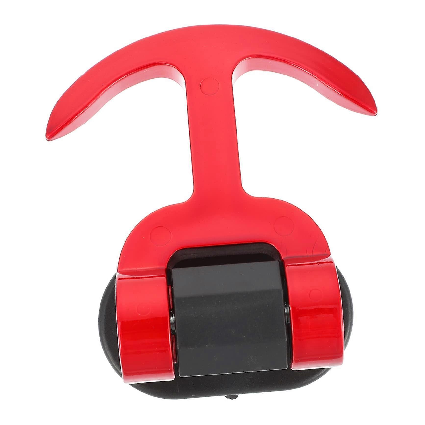 Practical Car Trailer Hook T-Model, Modified Carbon Fibre ABS, Easy Install, Red Color, Universal Fit