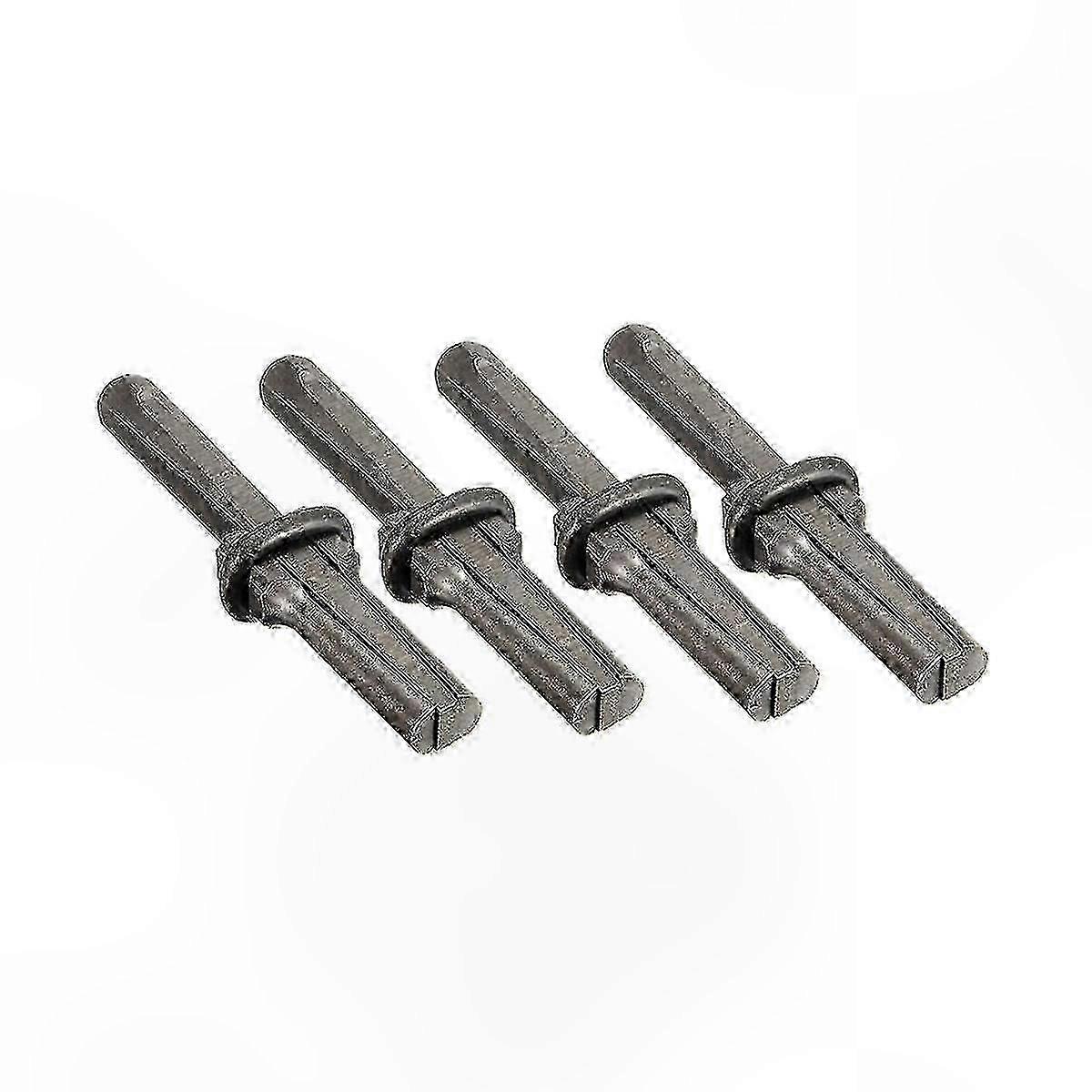 Stone Breaking Hand Tools Set - 4pcs Chisels and Wedges for Stone Cutting and Cleaving