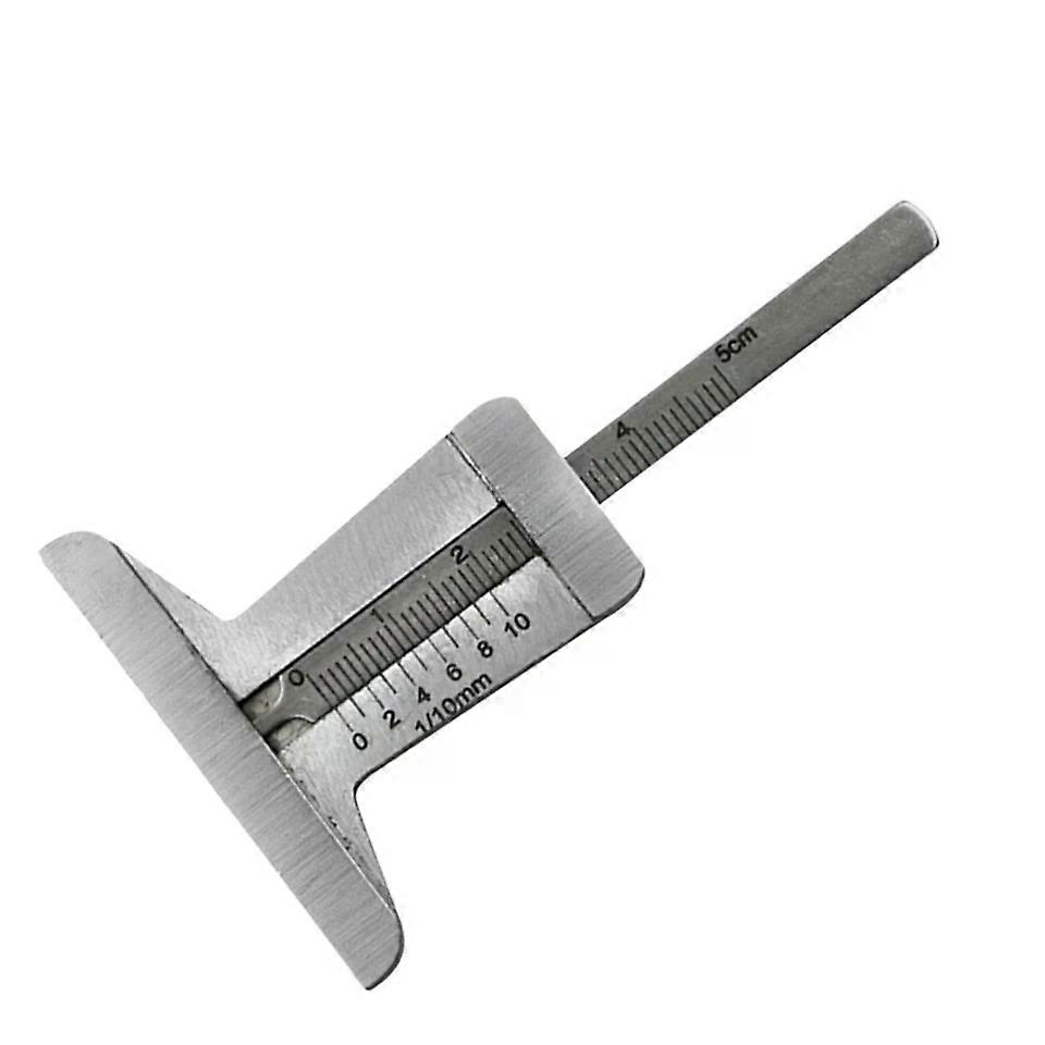 Tread Ruler, Automotive Tire Depth Gauge, Truck Caliper Meter for Accurate Tread Measurement