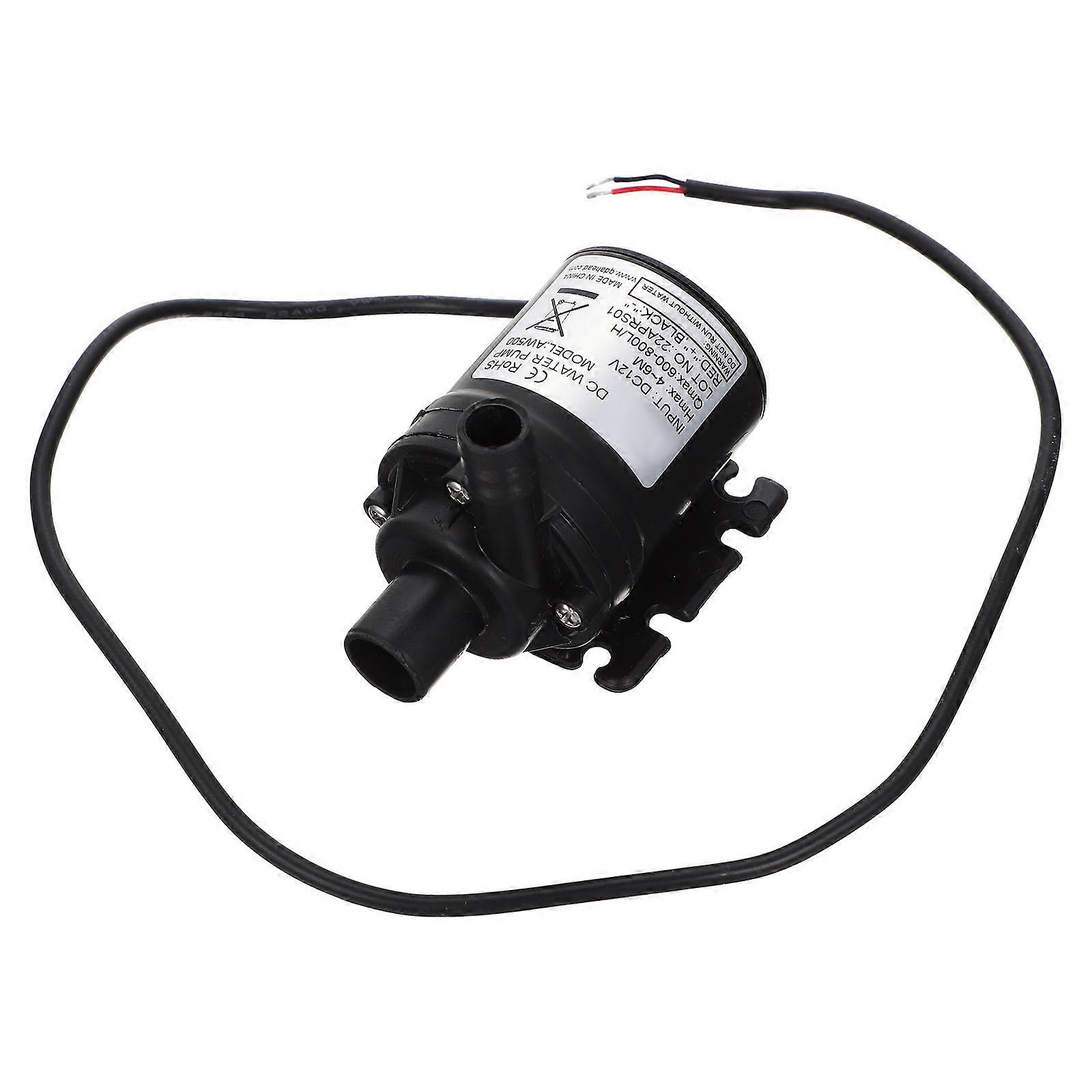 Solar Water Pump System Small Household Water Pump 8X6.5X5.2CM For Outdoor Use 1Pack Featuring Motor Operation