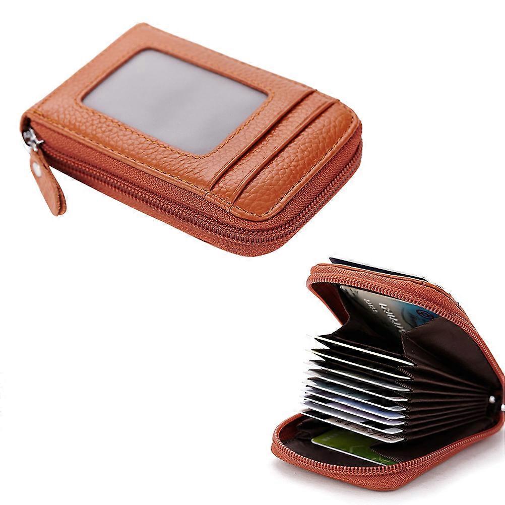 Rectangular Mini Wallet Organizer For Women 11.00x7.00x1.50cm Nine Pockets Design 1Set