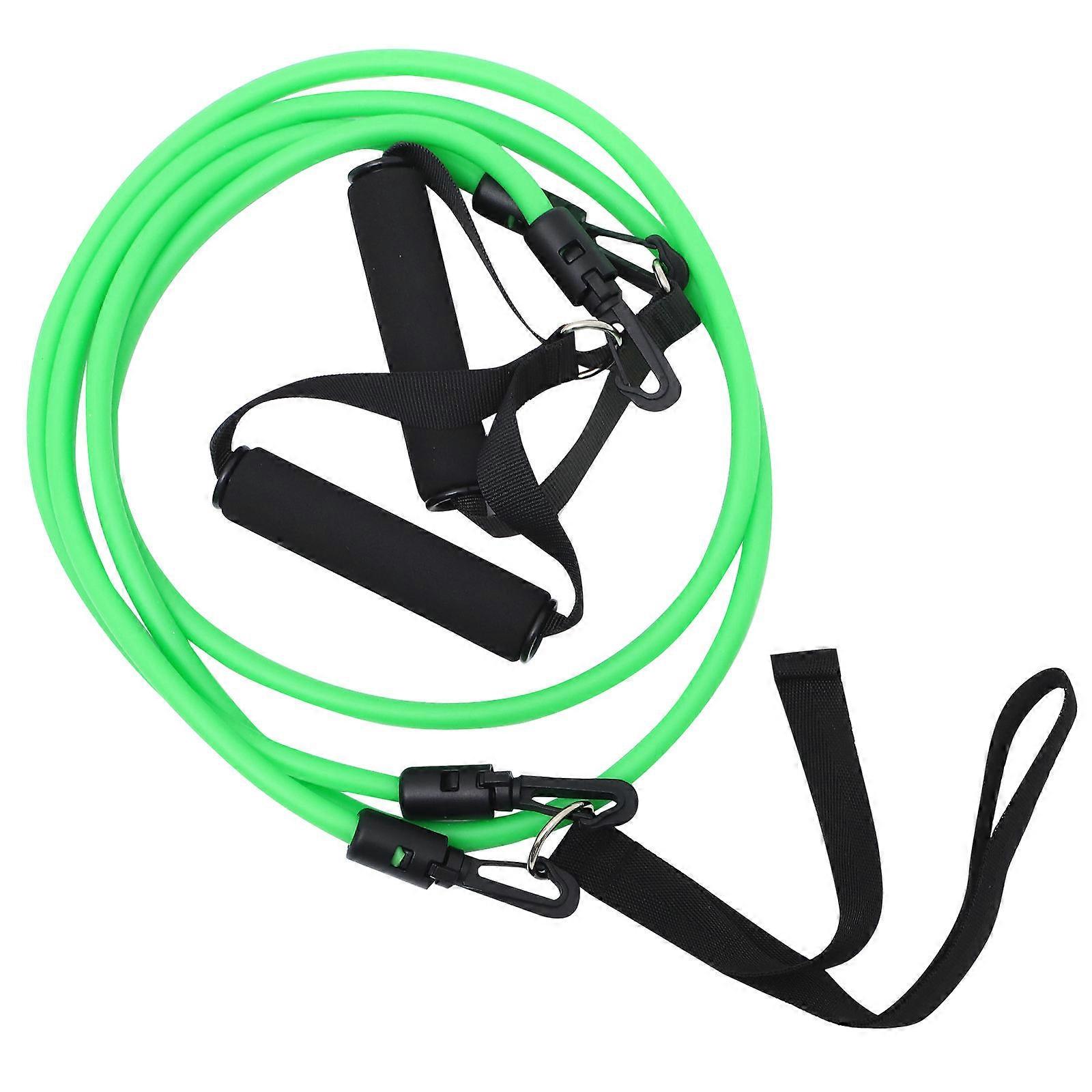 Arm Strength Training Swimming Resistance Band For Adults 1Set Light Green Practical Tool Designed For Small Pool Use