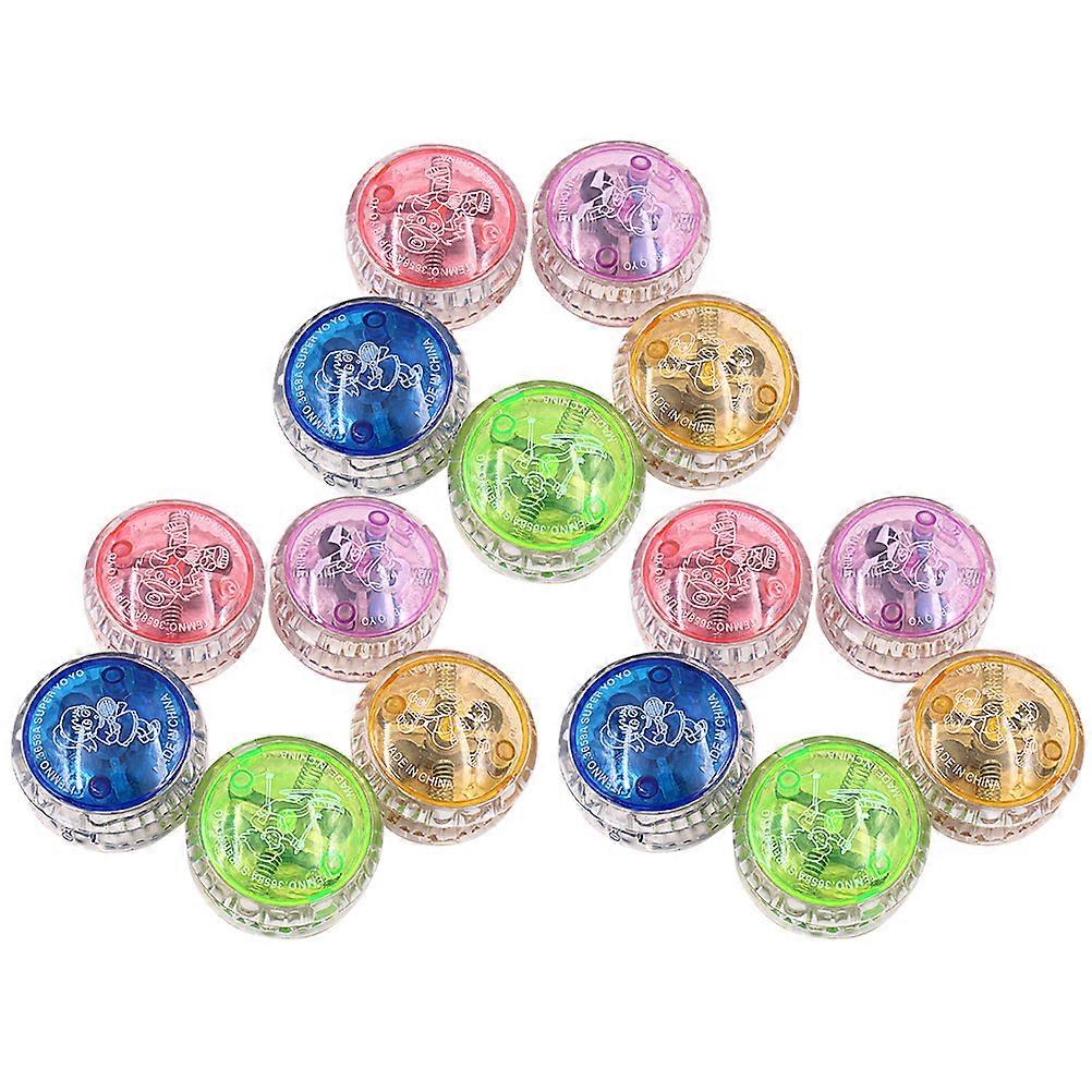15Pcs LED Light Up Bearing Balls Party Favors For Kids Balance Training Assorted