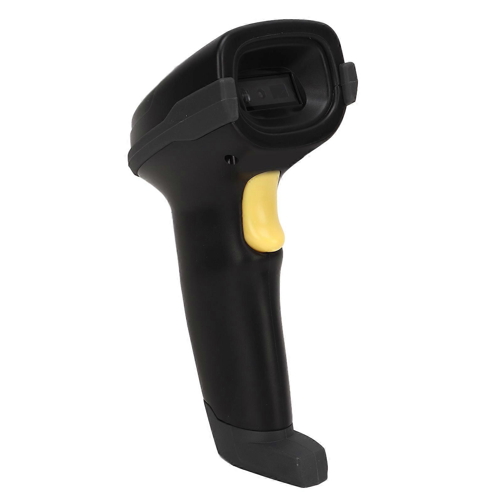 2D Barcode Scanner Bluetooth 2.4G Wireless Handheld Barcode Scanner with Charging Receiving Base for Store Supermarket 