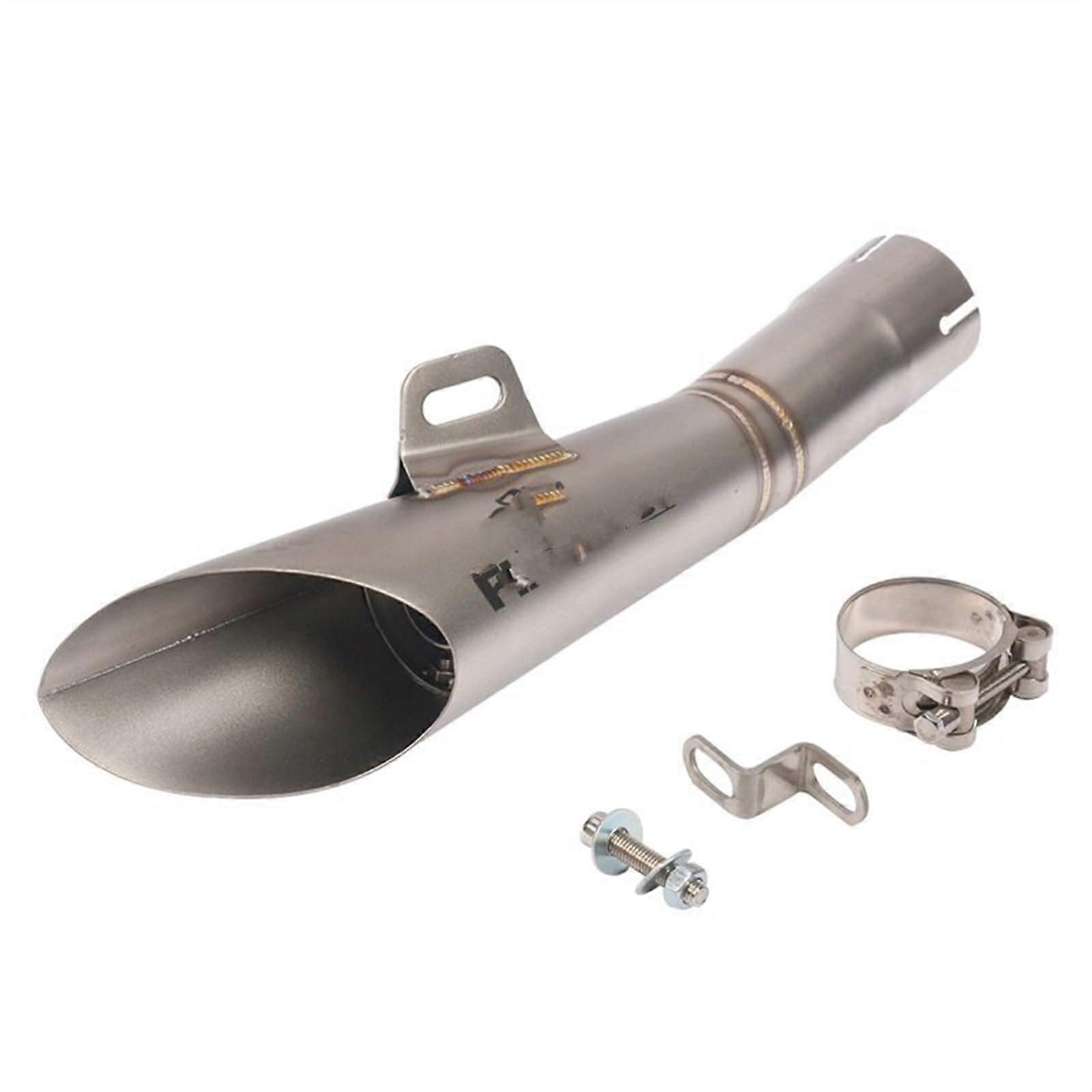 Exhaust For YZF-R6, R25, MT-03, ER6N - GP Racing Muffler Pipe, Color 2, ATV Motocross Compatible
