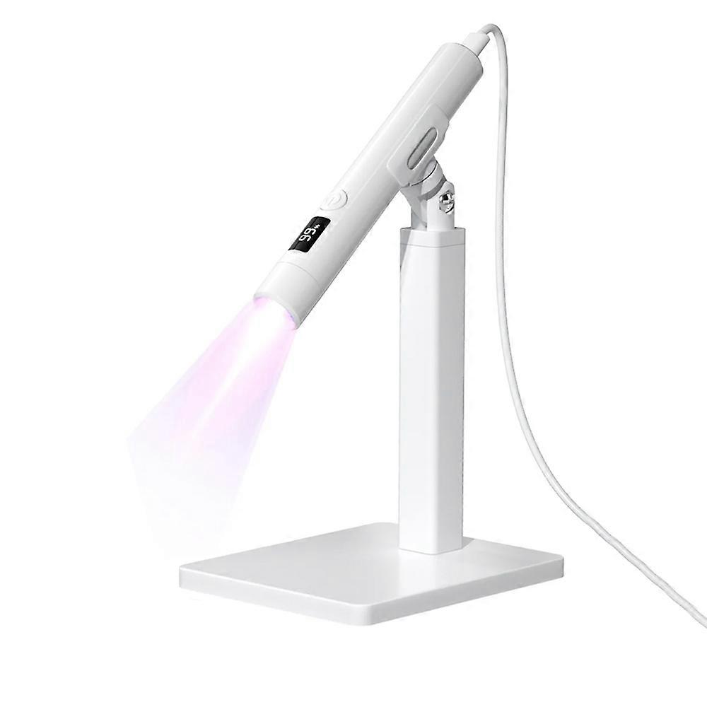 Manicure Handheld UV Light for Gel Nails Portable UV Nail Lamp with Stand