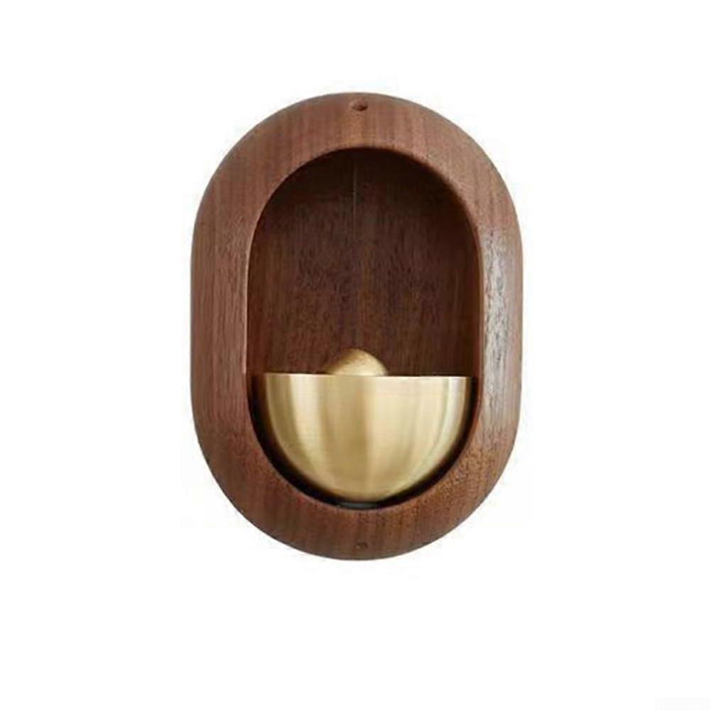Wooden Suction Cup Bell - Elegant Display and Functional Use, Unique Design, Natural Material, Perfect for Home Decor