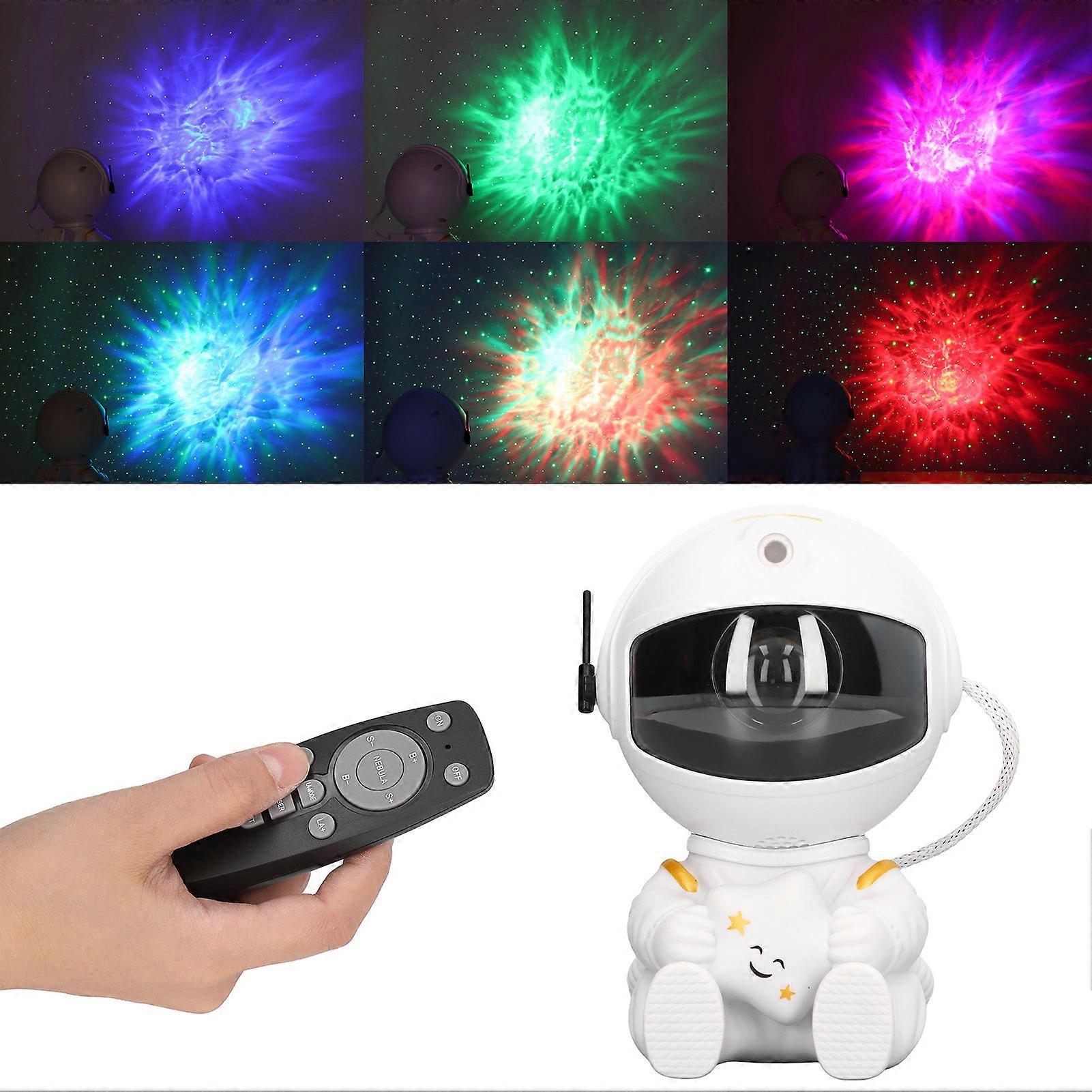 Star LED Night Light Projector Astronaut Shape Star Projector Lamp RGB Projection Light 