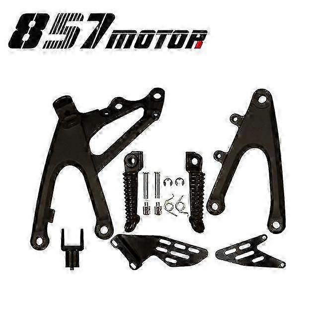 Front Footpegs Foot Pegs Footrest Pedals Bracket Footrest For Yamaha Yzf R1 Yzfr1 R 1 20072008 2007 2008 0708 07 08 Motorcycle