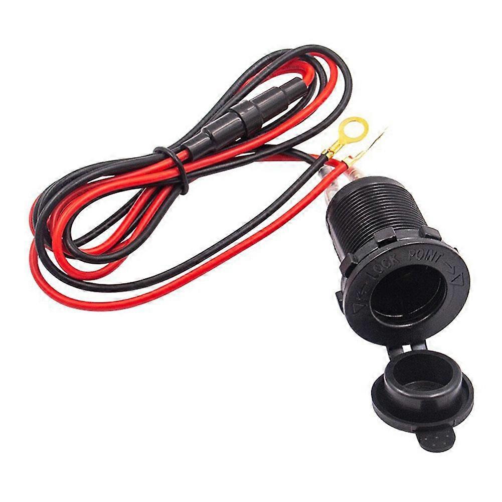Car Cigarette Lighter Socket USB Charger Power Adapter Outlet