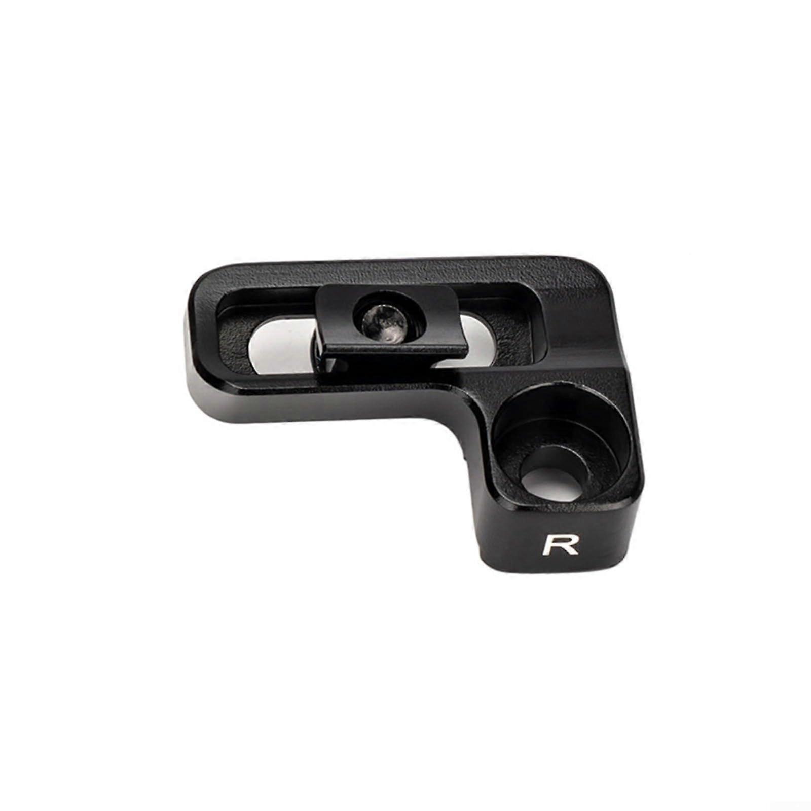 Bicycle Shifter Adapter For Mounts To I Spec EV Brakes, Aluminum Alloy, Compatible With M4100 6100 7100 8100 9100 9120 Models, Black(right)