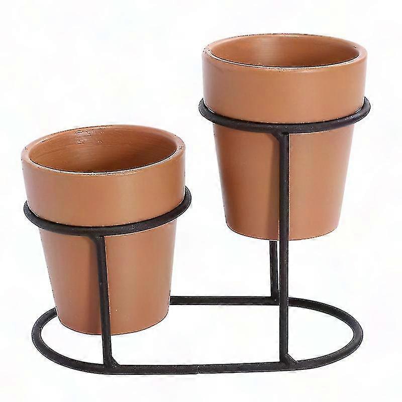 1 Set Ceramic Flower Pots for Plants