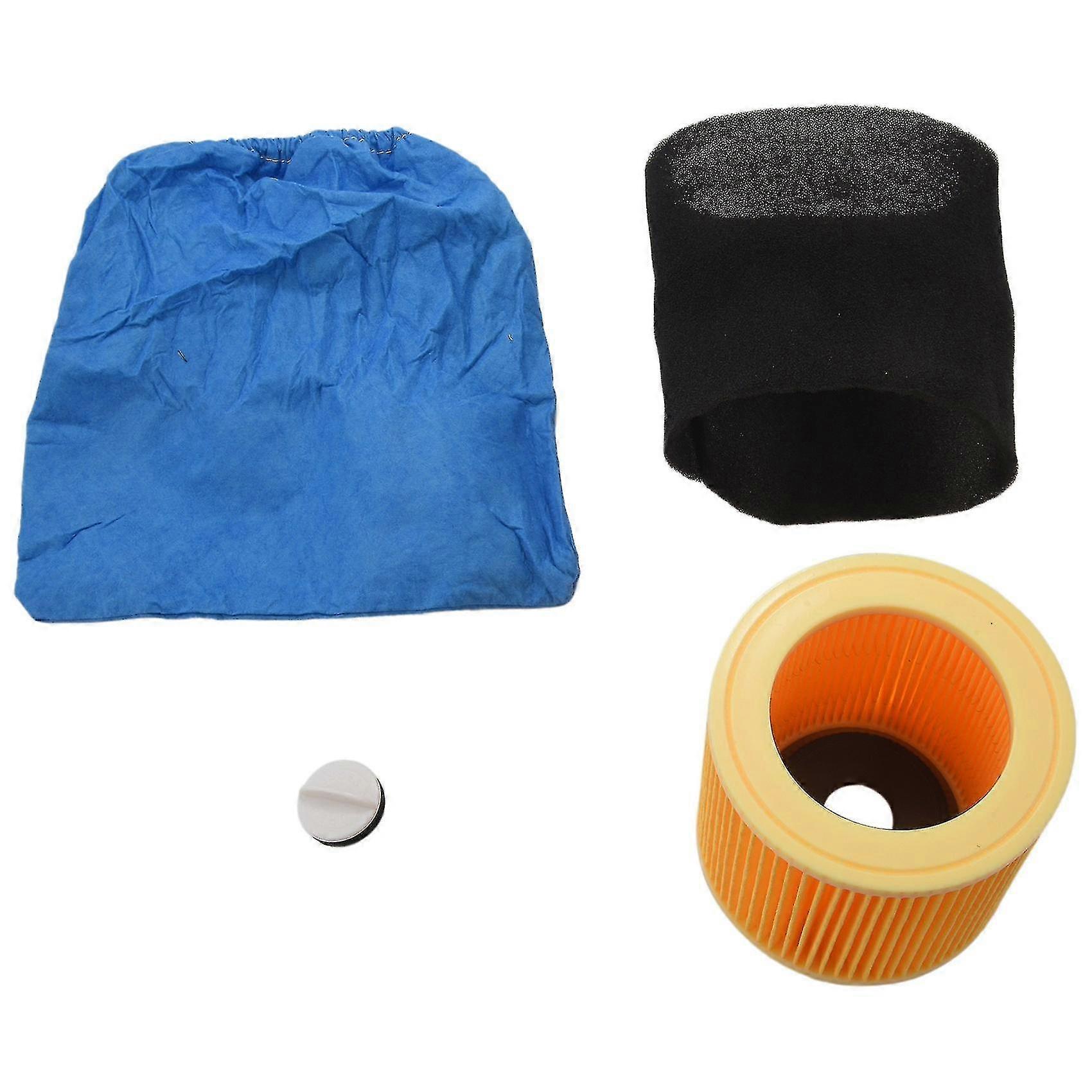 Textile Filter Bags with Wet and Dry Foam, Hepa Filter for MV1, WD1, WD2, WD3 Vacuum Cleaners
