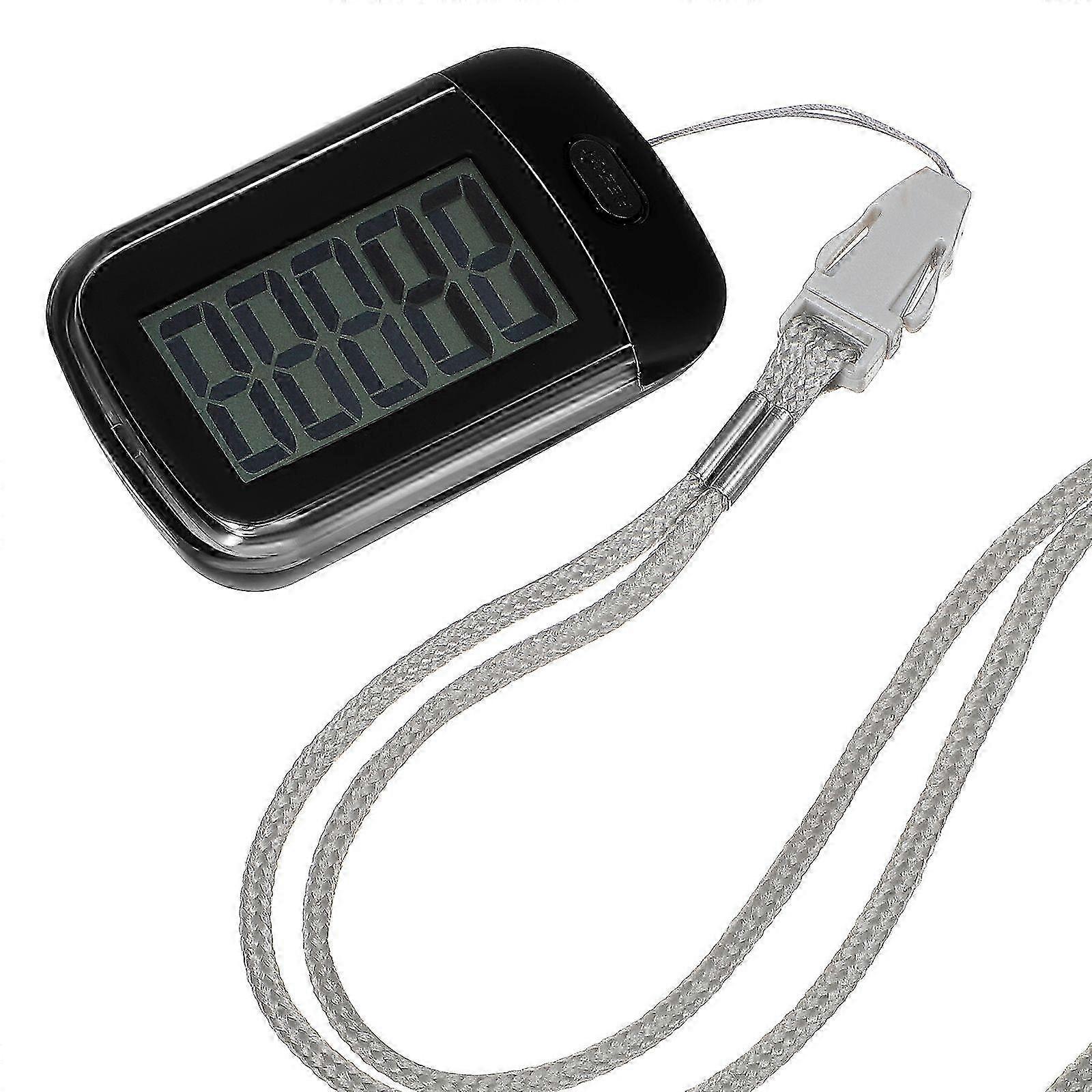 Compact Step Tracker for Walking and Running, Portable Fitness Counter for Outdoor Use