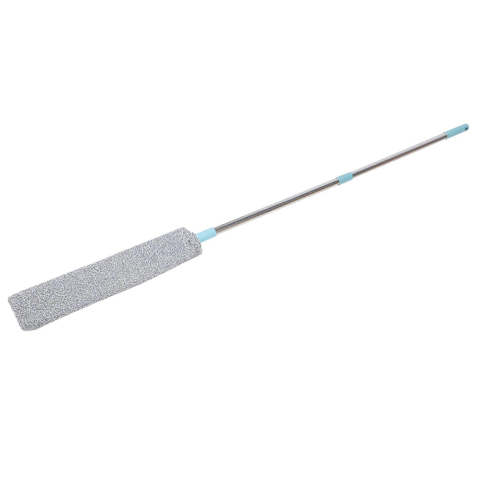 Bed Cleaning Duster Long Handle Dust Sweeping Tool for Home Use Reusable Gap Dust Cleaner with Microfiber Head in Tight Spaces