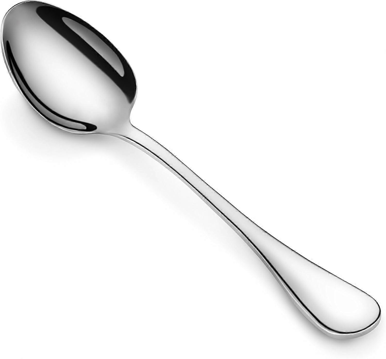 Acciaio inossidabile 18/10 (argento (set di 6), cucchiaio da caffè espresso (4,85 pollici)) argento (set di 6)