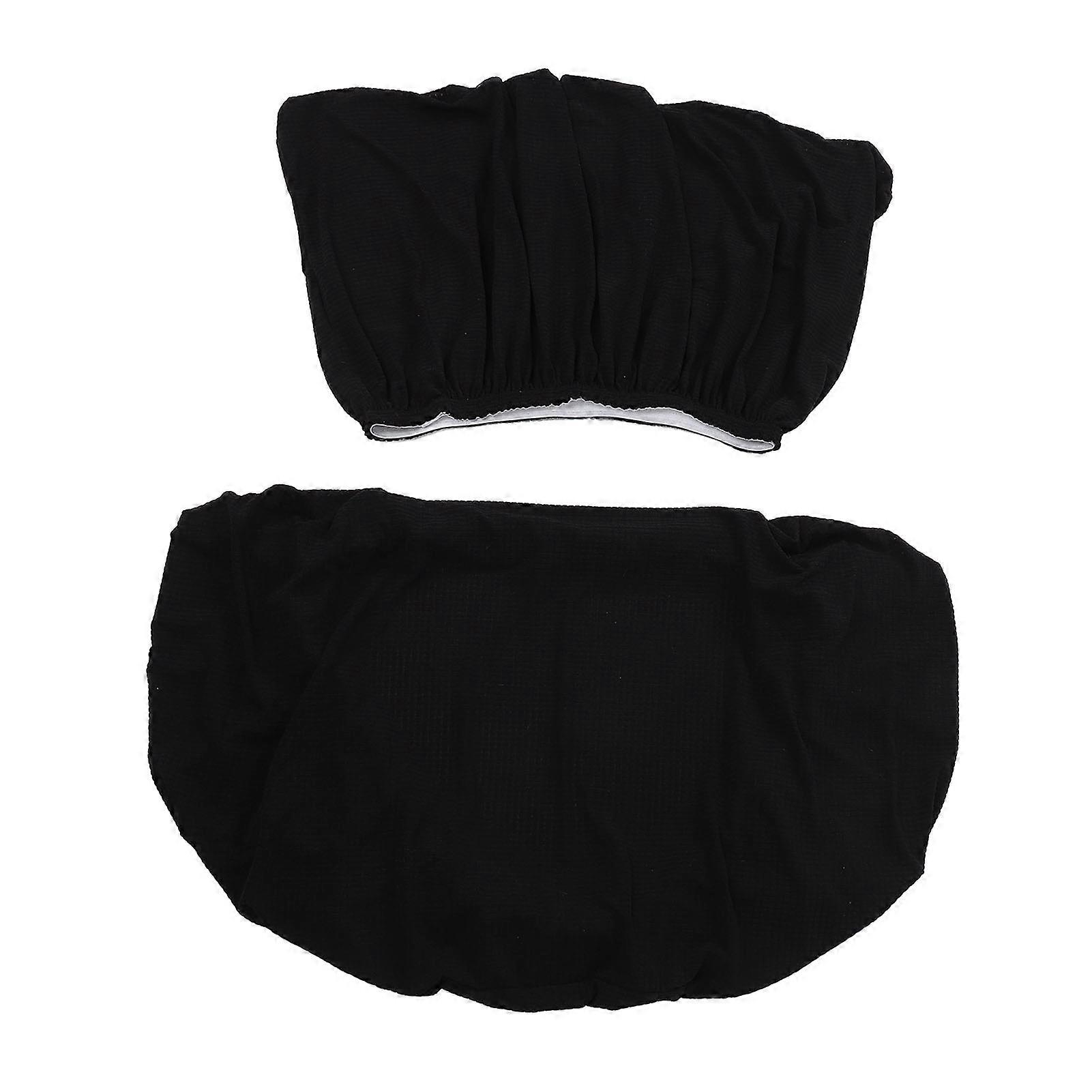 Set de huse de pernă elastice RV rezistente la apă Negru