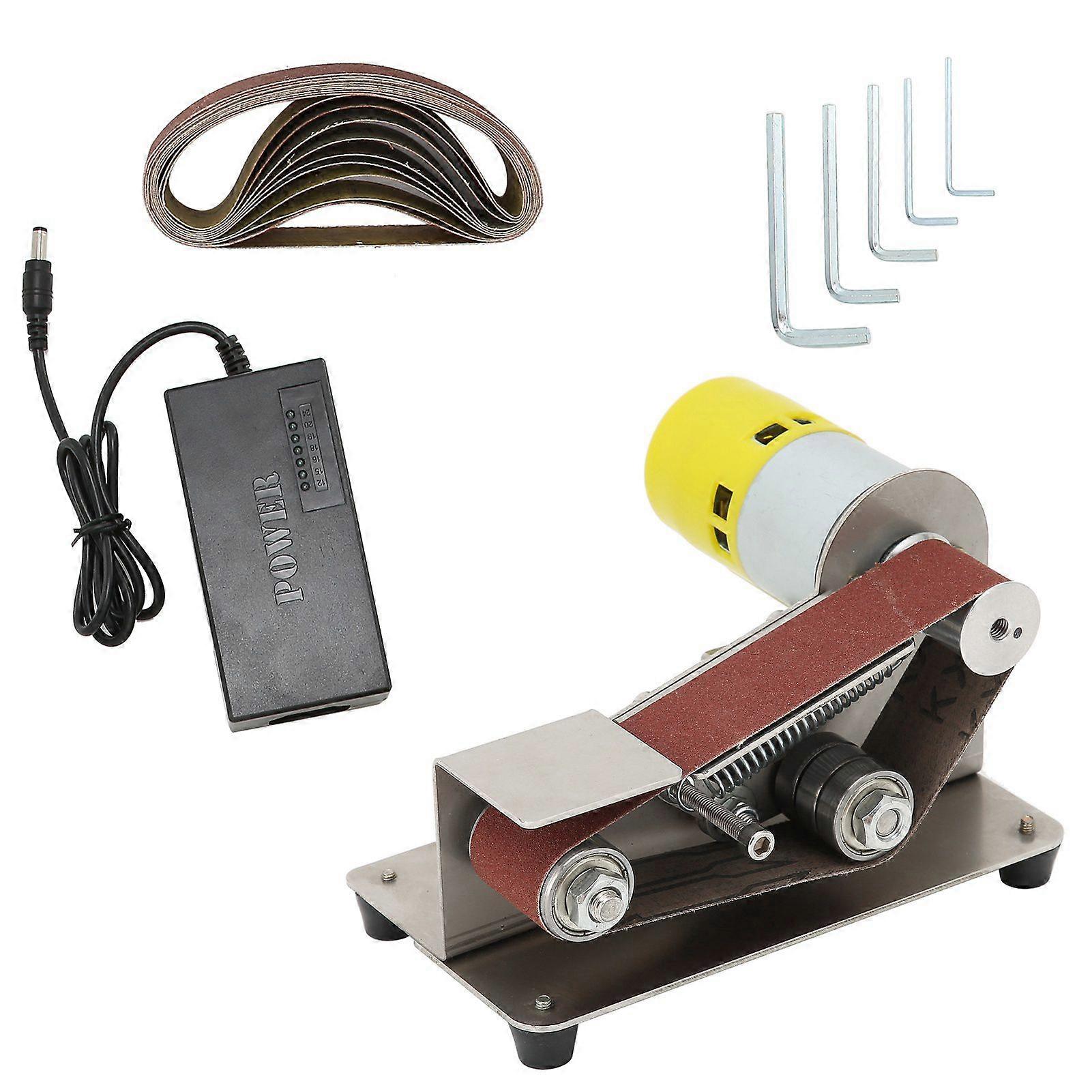 Mini Belt Sander Electric DIY Polishing Sanding Machine Sharpener Grinder