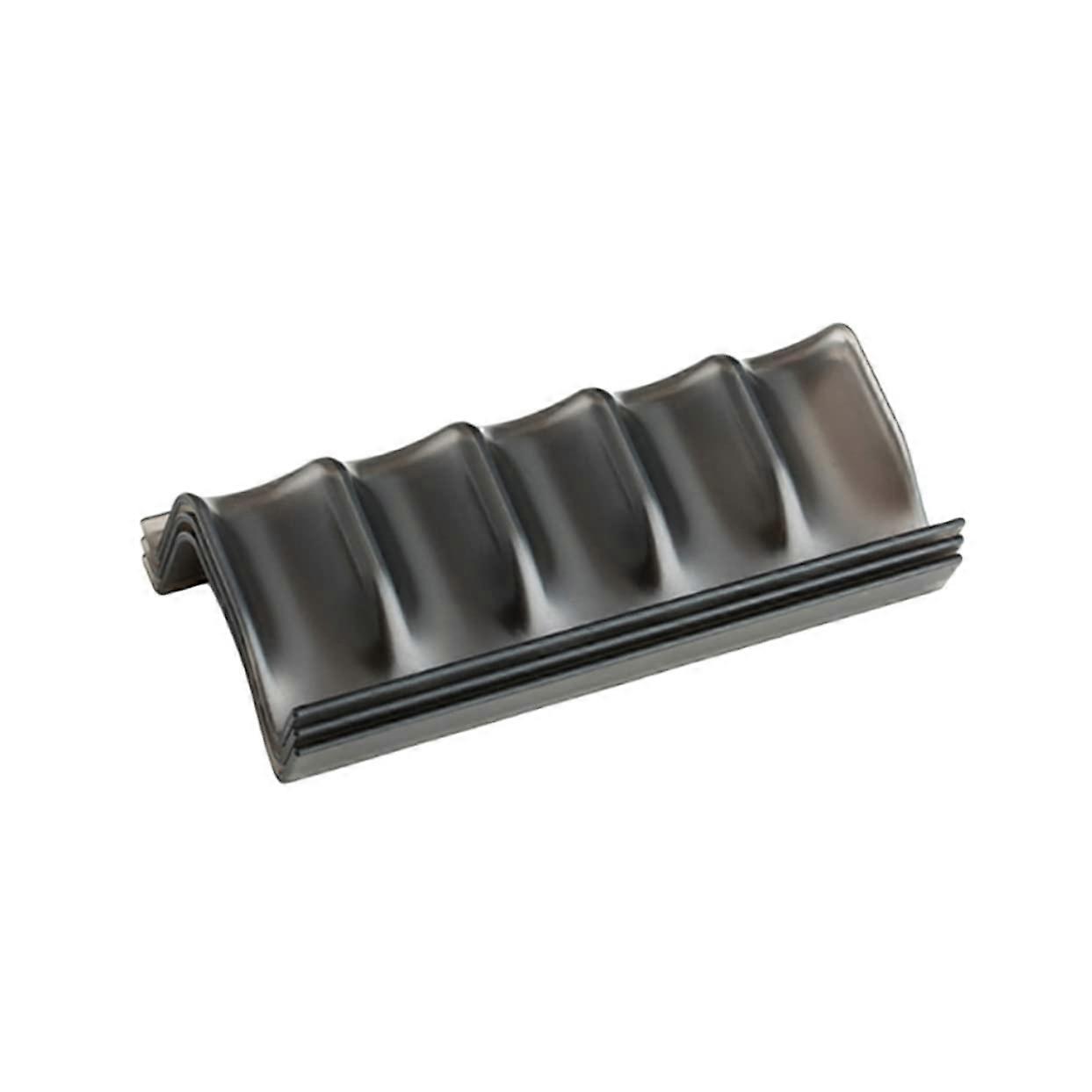 5pcs Essential Oil Bottle Storage Rack - Stackable Plastic Organizer for 10ml Black Bottles - Drawer Organizer Holder