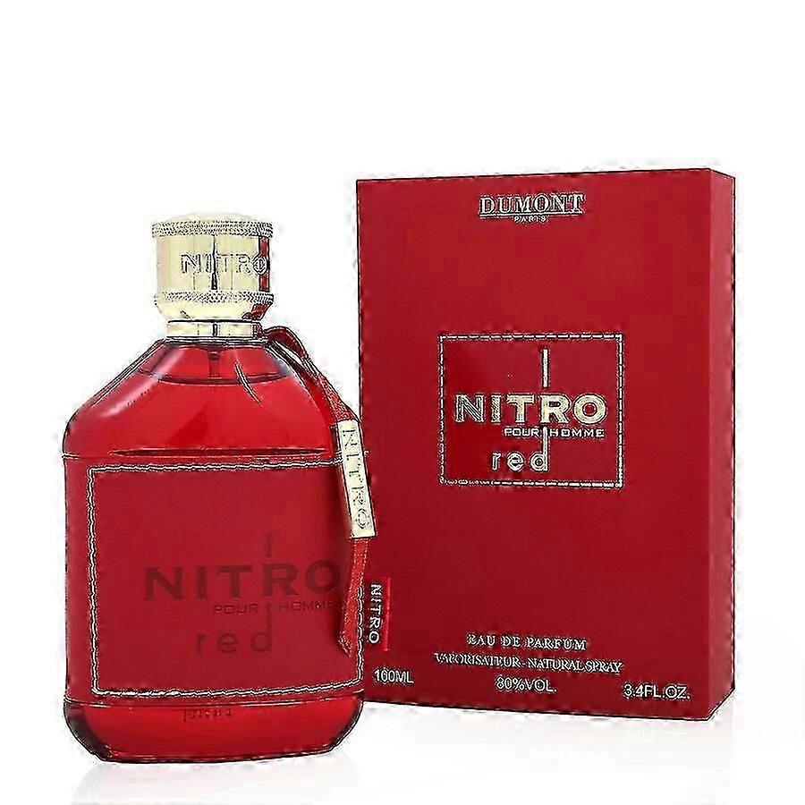 Dumont Nitro Red Intensely Extrait De Parfum 3.4 Oz / 100ml Edp Eau De Parfum