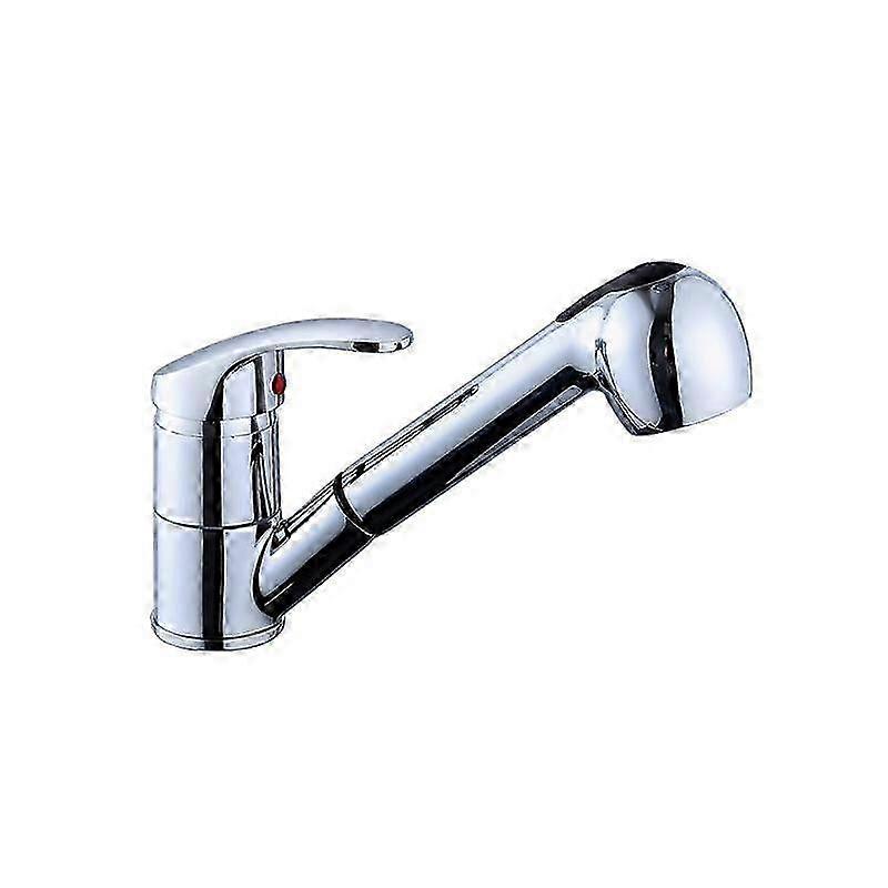 Single Handle Pull Out Sprayer Zinc/Brass Home Kitchen Faucet