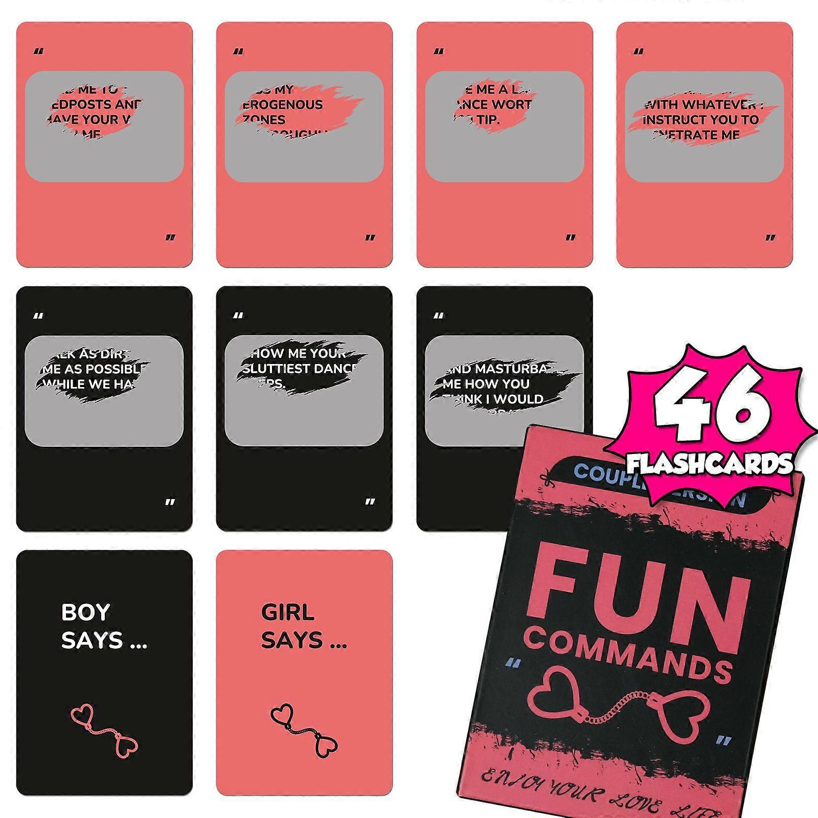 2pcs-98 boys and girls quiz scratch-off cards for couples to play interactive games with laminated cards