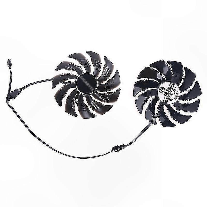 88mm 4-Pin Cooling Fan for Graphics Cards, Compatible with GTX 1660 and 1660 Ti Models, High-Performance GPU Cooler Replacement