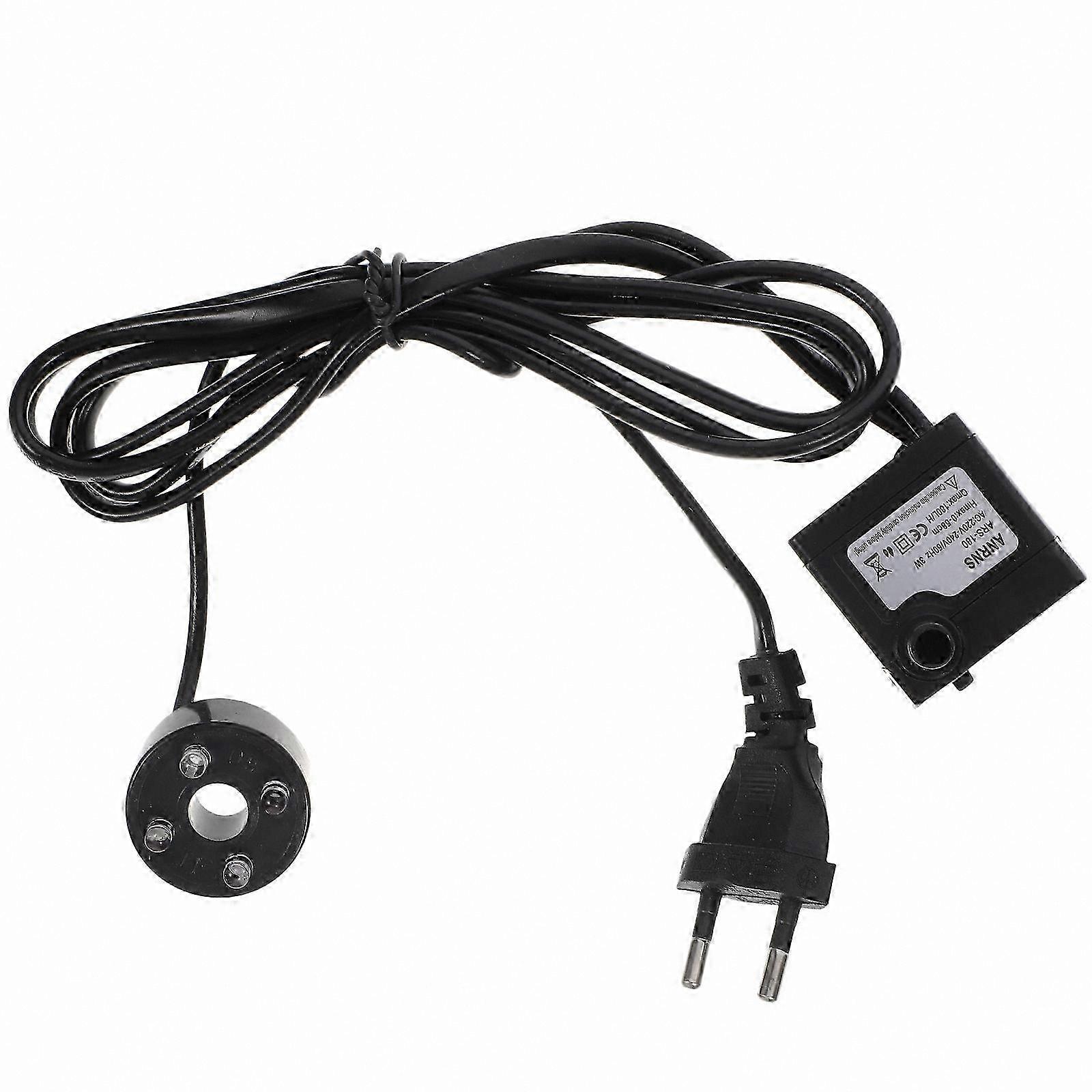 Adjustable Flow Submersible Pump with LED for Fountains Ponds Aquariums Fish Tanks Statuary EU Plug