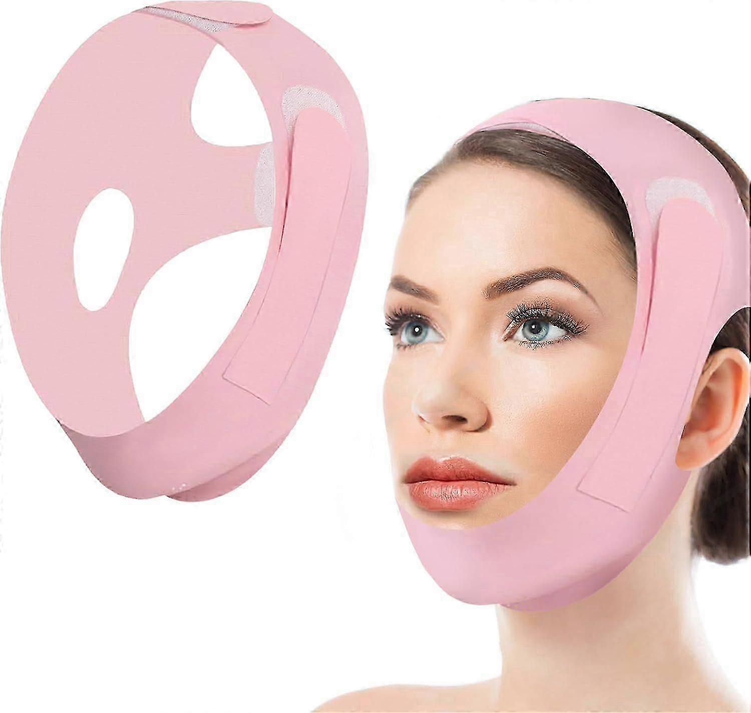 Breathable Anti-snoring Chin Strap, Adjustable Jaw Strap, Comfortable Chin Strap