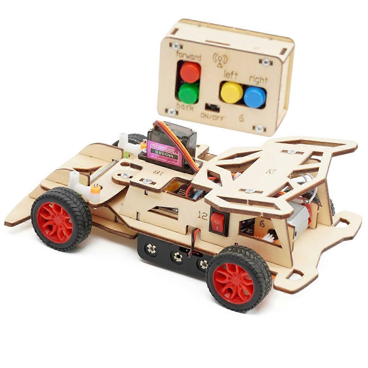 STEM Toys, Building Remote Control Car, STEM Kits for Kids, 3D Puzzles 8-13 Science Projects Model