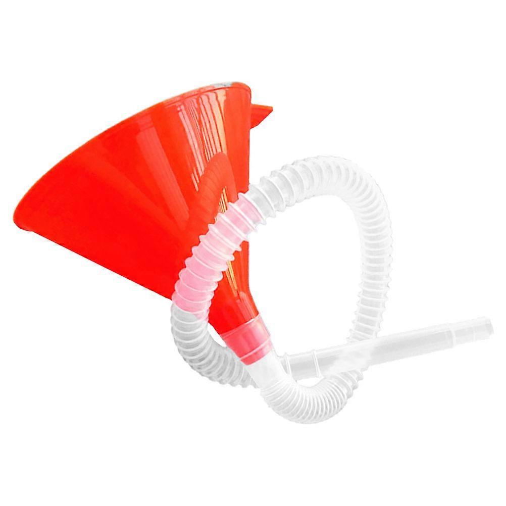 Versatile Plastic Oil Funnel for Car with Flexible Pipe Easy to Use for Automotive and Household Tasks 2pcs