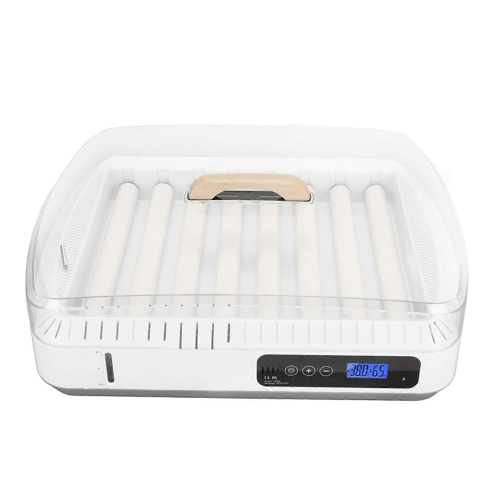 Egg Incubator Intelligent Automatic Temperature and Humidity Control Eggs Hatching Machine for Home Use US Plug 110V 