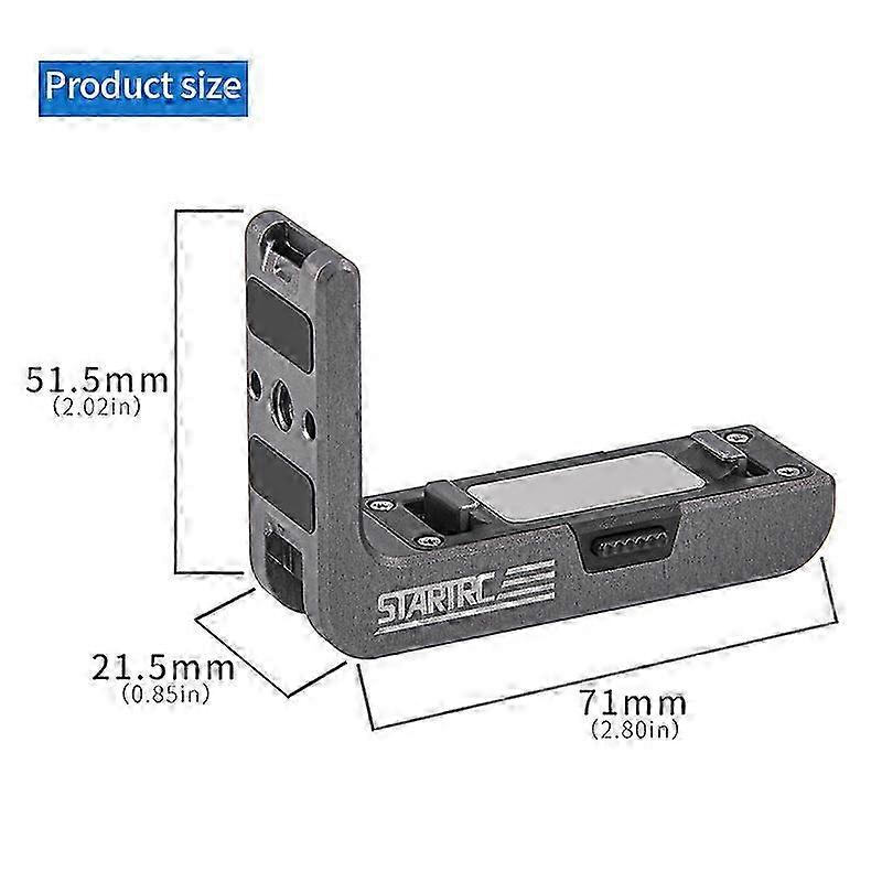 2025 Camera L-shape Photography Bracket vlog Accessories for DJI ACTION Series